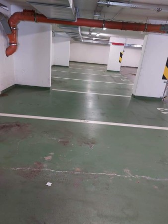 Garáže před započetím prací